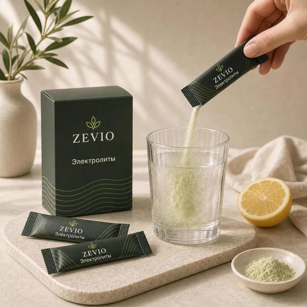 Электролиты: как принимать в рутине Zevio