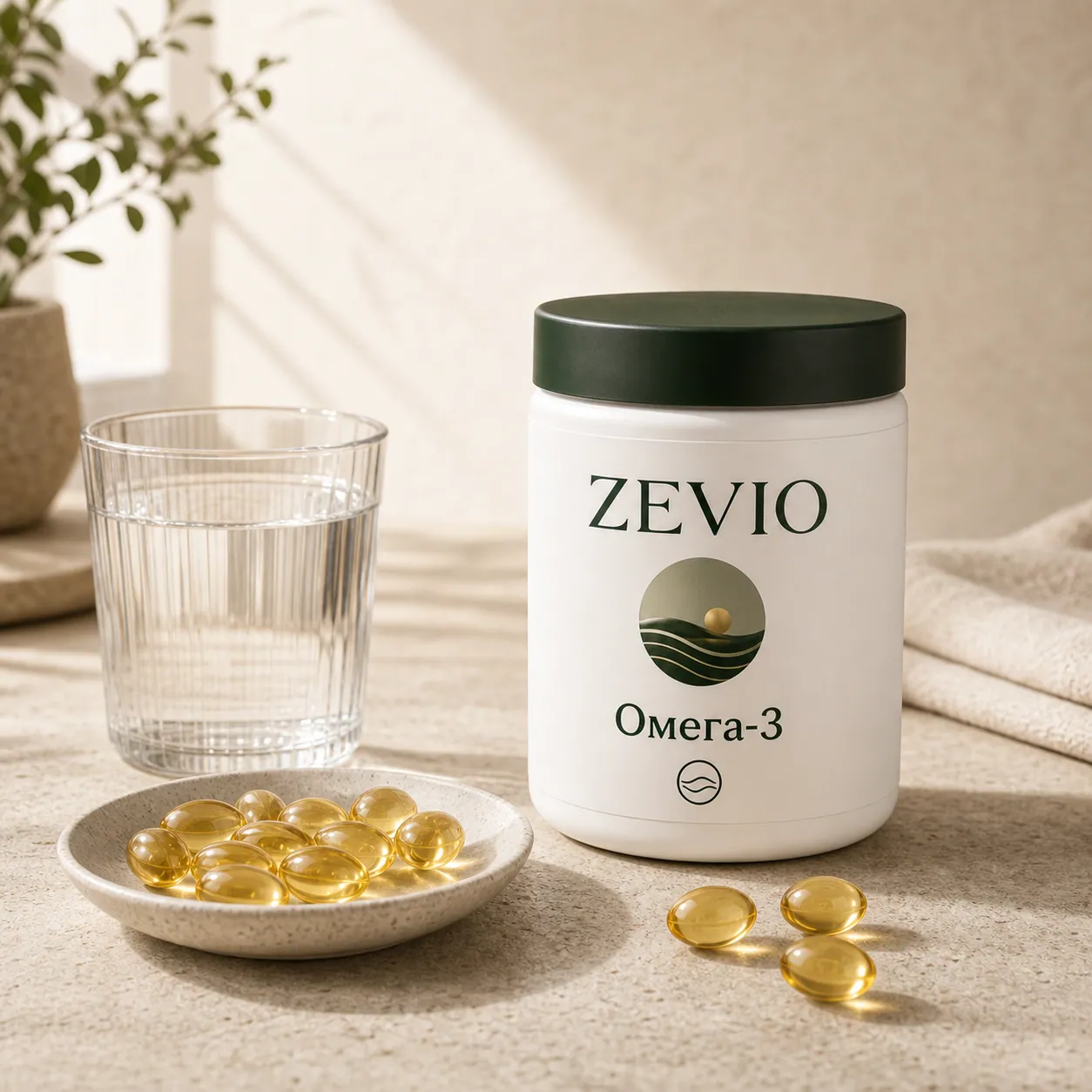 Омега-3 EPA/DHA: как принимать в рутине Zevio